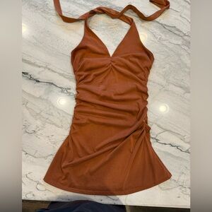 Anthropologie Halter Dress